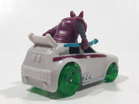 2014 Viacom TMNT Teenage Mutant Ninja Turtles Splinter White Die Cast Toy Car Vehicle