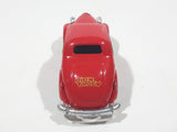 1990 ERTL Disney Dick Tracy Tess' Car 1936 Ford Coupe Red Die Cast Toy Car Vehicle