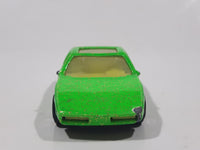 1992 Hot Wheels The Hot Ones Pontiac Fiero 2M4 Bright Green with Glitter Die Cast Toy Sports Car Vehicle