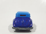 1992 Hot Wheels Mercedes 540K Blue with Pink Glitter Die Cast Toy Classic Car Vehicle
