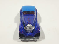 1992 Hot Wheels Mercedes 540K Blue with Pink Glitter Die Cast Toy Classic Car Vehicle