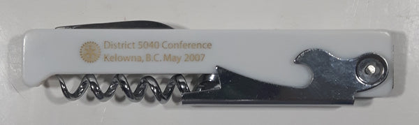District 5040 Conference Kelowna, B.C. May 2007 Stainless Steel Knife Bottle Opener Multi Tool