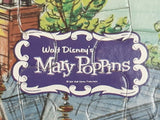 Vintage Jaymar 1964 Walt Disney's Mary Poppins Frame Tray Puzzle