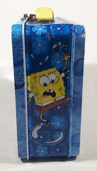 spongebob metal lunch box rare yoga design