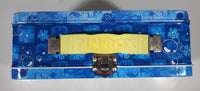 2008 Viacom Nickelodeon Spongebob Squarepants Embossed Tin Metal Lunch Box Container
