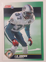1991 Score NFL Football Cards (Individual) Part 3