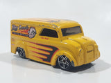 2001 Hot Wheels Dairy Delivery Truck Yellow Die Cast Toy Car Vehicle