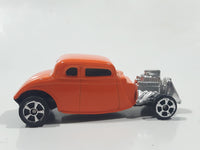 Maisto 1934 Ford Hot Rod Orange Die Cast Toy Car Vehicle