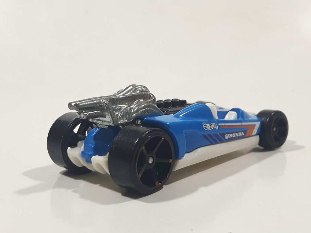 2015 Hot Wheels HW Race Team Honda Racer Blue Die Cast Toy Race Car Ve ...