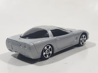 Maisto 1997 Chevrolet Corvette Silver Die Cast Toy Car Vehicle
