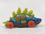 2019 Hot Wheels Dino Riders Motosaurus Blue Die Cast Toy Car Vehicle