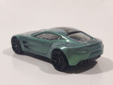 2018 Hot Wheels HW Exotics Aston Martin One-77 Metallic Green Die Cast Toy Car Vehicle