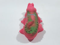 Pink Rubber Alligator Crocodile 3 1/2" Long Toy Figure