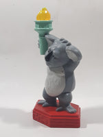 2006 McDonald's Disney The Wild Nigel The Koala Statue of Liberty 4 5/8" Tall Toy Figure