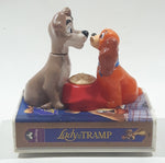 1998 McDonald's Disney Lady and the Tramp VHS Pull Back 3" Long PVC Toy Train Figure Vehicle