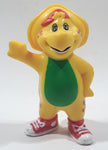 1996 The Lions Group Barney The Dinosaur BJ Yellow 3 1/4" Tall PVC Toy Figure
