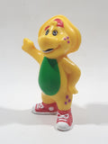 1996 The Lions Group Barney The Dinosaur BJ Yellow 3 1/4" Tall PVC Toy Figure