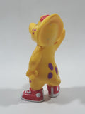 1996 The Lions Group Barney The Dinosaur BJ Yellow 3 1/4" Tall PVC Toy Figure