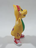 1996 The Lions Group Barney The Dinosaur BJ Yellow 3 1/4" Tall PVC Toy Figure