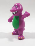 1996 The Lions Group Barney The Dinosaur Barney Purple 3 1/4" Tall PVC Toy Figure