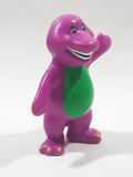 1996 The Lions Group Barney The Dinosaur Barney Purple 3 1/4" Tall PVC Toy Figure