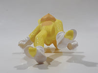 Sega Sonic The Hedgehog Yellow 3" Tall Plastic Toy Figure