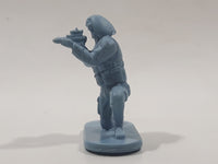 Star Wars Soldier Light Blue 1 5/8" Tall Plastic Toy Figure