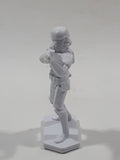 2014 Hasbro LucasFilm Star Wars Stormtrooper White 2 1/8" Tall Plastic Toy Figure C-001C