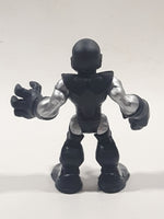 2010 Marvel Super Hero Squad Ironman in Black Grey Blue Armor 2 3/8" Tall Toy Figure