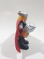 2010 Hasbro Marvel Super Hero Squad Thor 2 3/4" Tall Toy Figure C-3046A