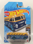 2021 Hot Wheels HW Metro Surfin' School Bus Dark Blue and Yellow Die Cast Toy Car Vehicle New in Package