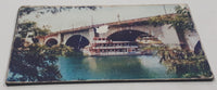 Arched Stone Bridge with Ferry Underneath 2" x 3 1/2" Fridge Magnet Travel Souvenir