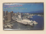 Vancouver British Columbia Downtown Aerial View 2 1/8" x 3 1/8" Fridge Magnet Travel Souvenir