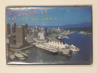 Vancouver British Columbia Downtown Aerial View 2 1/8" x 3 1/8" Fridge Magnet Travel Souvenir