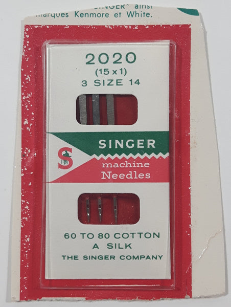 Vintage Singer Sewing Machine 3 Needles Size 14 15 x 1-14 2020