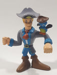 2010 Character Options Hanna Barbera Scooby Do! Fred as a Pirate with Parrot 2 3/4" Tall Toy Action Figure