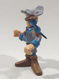 2010 Character Options Hanna Barbera Scooby Do! Fred as a Pirate with Parrot 2 3/4" Tall Toy Action Figure