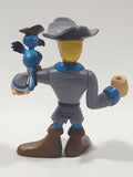 2010 Character Options Hanna Barbera Scooby Do! Fred as a Pirate with Parrot 2 3/4" Tall Toy Action Figure