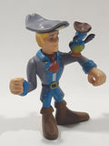 2010 Character Options Hanna Barbera Scooby Do! Fred as a Pirate with Parrot 2 3/4" Tall Toy Action Figure