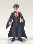 2004 WBEI Harry Potter Hogwarts Uniform with Wand 2 5/8" Tall Toy Action Figure