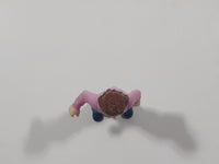 Woman Mom in Pink Sweater with Blue Pants 2 1/2" Tall Toy Action Figure