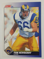 1991 Score NFL Football Cards (Individual) Part 4