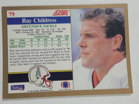 1991 Score NFL Football Cards (Individual) Part 4