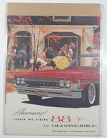 1961 Saturday Evening Post 1961 Oldsmobile Super 88 13 1/2" x 21" Magazine Print Ad