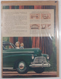 1946 Chevrolet Fleetmaster 14" x 20 3/4" Magazine Print Ad