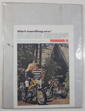 1967 Yamaha Off-Road Bikes "Start something new!" 8 1/8" x 11 Magazine Print Ad