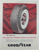 Saturday Evening Post 1954 Buick Roadmaster 10 1/4" x 13 1/2" Magazine Print Ad