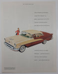 1954 The Saturday Evening Post 1955 Oldsmobile Ninety-Eight DeLuxe Holiday Coupe 10 3/8" x 13 5/8" Magazine Print Ad