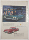1960 Oldsmobile Super 88 Holiday Sport Sedan 10 1/2" x 13 3/4" Magazine Print Ad