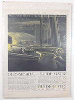 1960 Oldsmobile with Guide-Matic 10 1/4" x 13 3/4" Magazine Print Ad